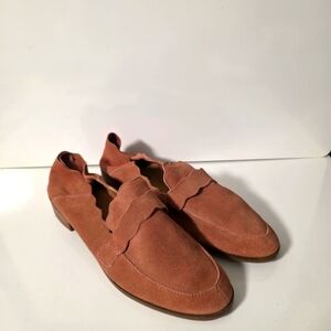 Lucky Brand Pink Suede "Callister" Flats 11M